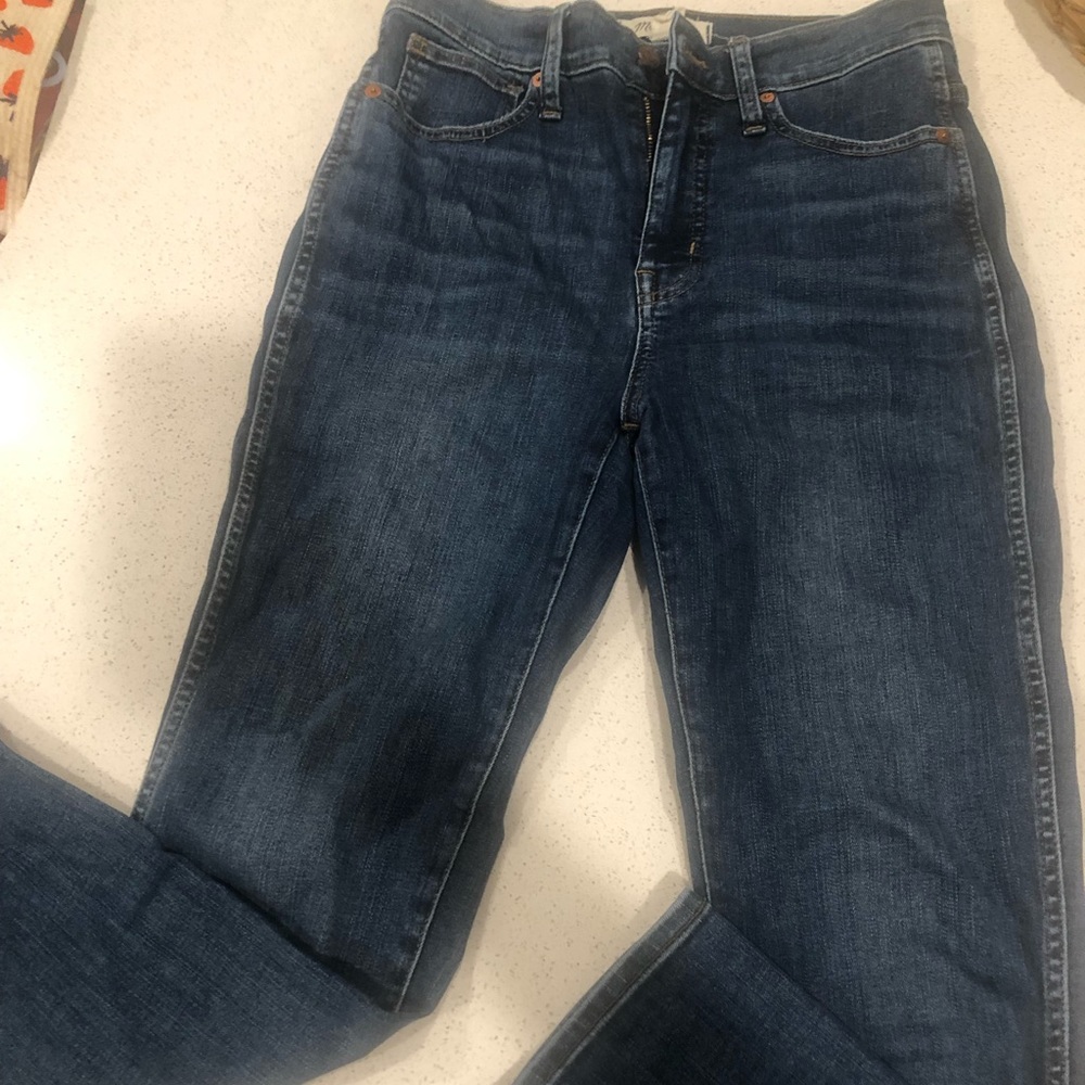 Madewell stovepipe jeans